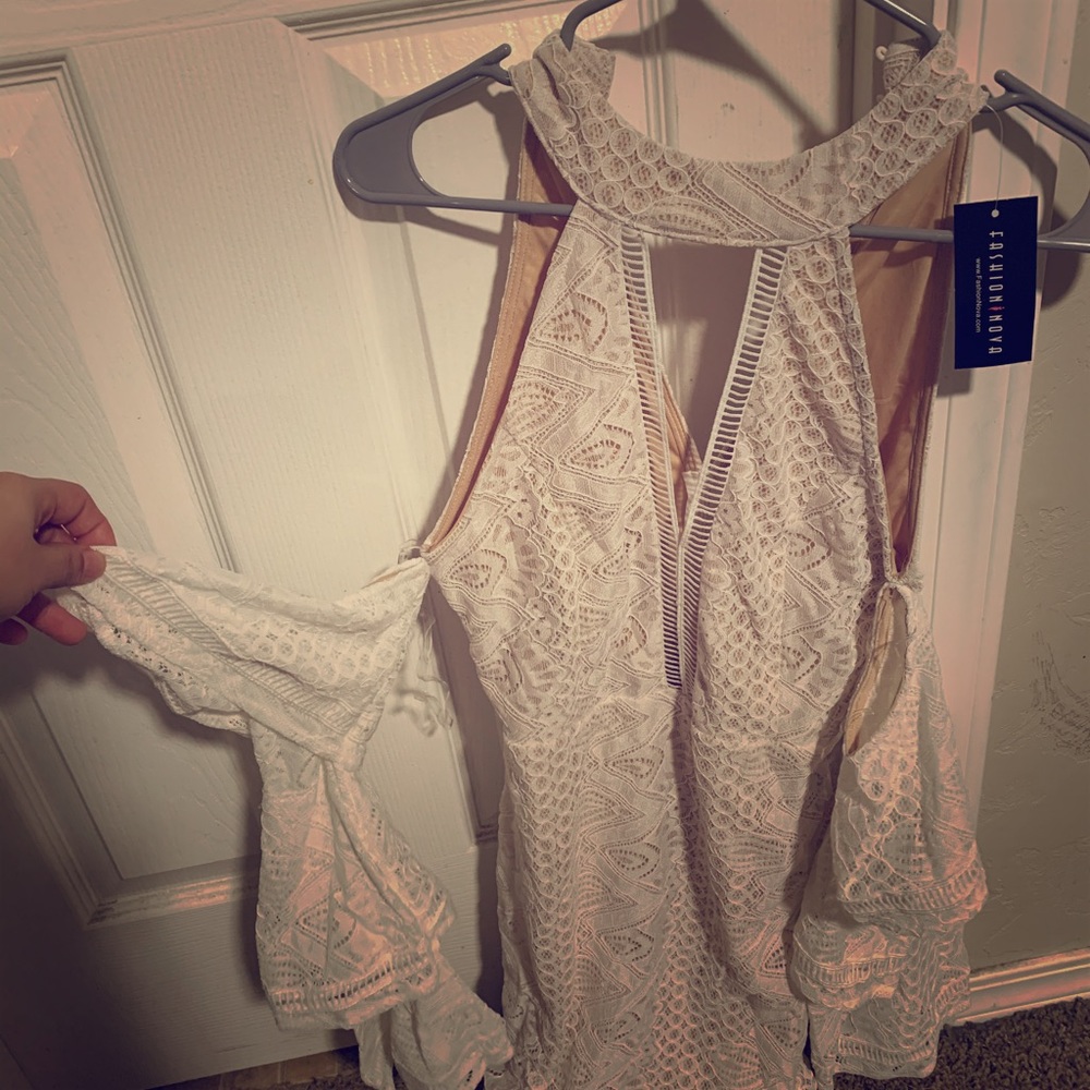 White dress